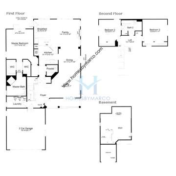 Photos of the 500 model in the Concord Village subdivision in Lake Zurich, IL