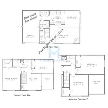 Photos of the Chantilly-Loft-Homes-2 model in the Chantilly subdivision in Tinley Park, IL