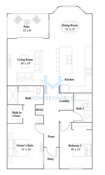 Photos of the Birkdale model in the Wellen Park Golf and Country Club subdivision in Venice, FL