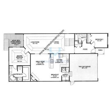 Photos of the Monticello model in the Terra Villa subdivision in Crystal Lake, IL