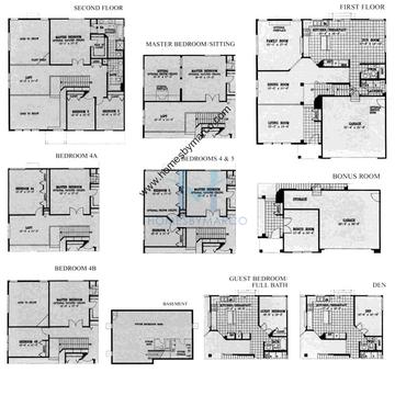 Photos of the Weston model in the Ivy Ridge subdivision in Naperville, IL