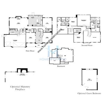 Photos of the 522 model in the Ravenna subdivision in Long Grove, IL