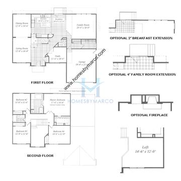 Photos of the Penhurst model in the Geneva East subdivision in Geneva, IL