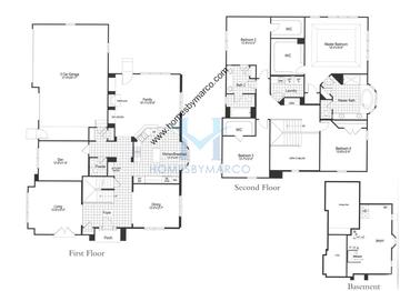 Photos of the 525 model in the Ravenna subdivision in Long Grove, IL