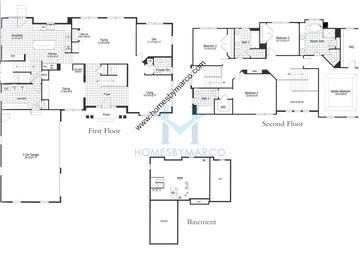 Photos of the 523 model in the Ravenna subdivision in Long Grove, IL