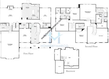 Photos of the 521 model in the Ravenna subdivision in Long Grove, IL