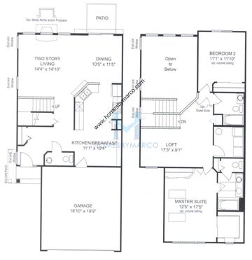 Photos of the Chadwick model in the Princeton Crossing subdivision in Lake in the Hills, IL