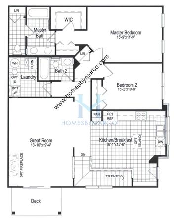 Photos of the 722 model in the Morgan Hill subdivision in McHenry, IL