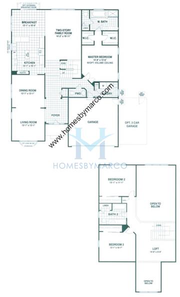 Photos of the Liatris model in the Deer Grove North subdivision in Port Barrington, IL