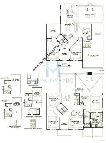 Photos of the Jadestone model in the Thornwood subdivision in South Elgin, IL