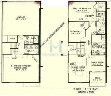Photos of the Alexander model in the Harbor Springs subdivision in Aurora, IL