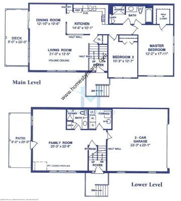 Photos of the Geneva model in the Riverbrook West subdivision in Naperville, IL