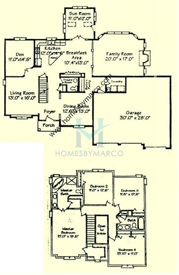 Photos of the Ashford II model in the Tall Grass subdivision in Naperville, IL