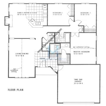 Photos of the Foxtail model in the Fernwood Lakes subdivision in Montgomery, IL
