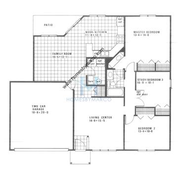 Photos of the Barberry model in the Fernwood Lakes subdivision in Montgomery, IL