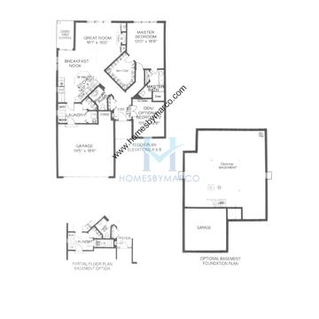 Photos of the Willow model in the Lakeside of Seasons Ridge subdivision in Montgomery, IL