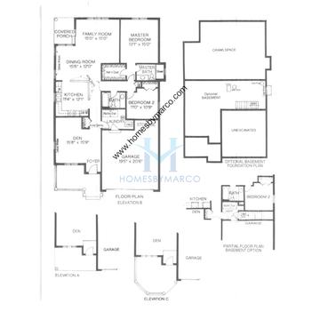 Photos of the Aspen model in the Lakeside of Seasons Ridge subdivision in Montgomery, IL
