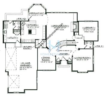 Photos of the Windemere - First Floor model in the Prairie Creek subdivision in Kildeer, IL