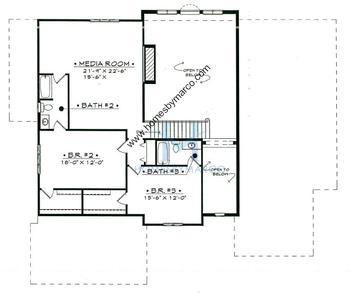 Photos of the Madison - Second Floor model in the Prairie Creek subdivision in Kildeer, IL