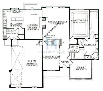Photos of the Madison - First Floor model in the Prairie Creek subdivision in Kildeer, IL