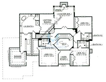 Photos of the Chatsworth - Second Floor model in the Prairie Creek subdivision in Kildeer, IL