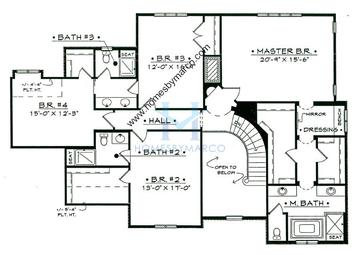 Photos of the Berkshire - Second Floor model in the Prairie Creek subdivision in Kildeer, IL