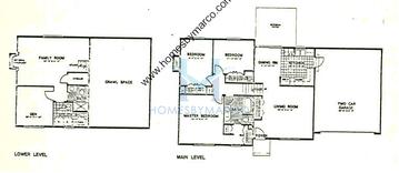 Photos of the Breckenridge model in the Country Lakes subdivision in Naperville, IL