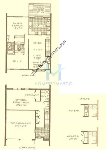 Photos of the Cambridge model in the Stone Manor subdivision in Batavia, IL