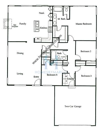 Photos of the Arbor model in the Cider Creek subdivision in Bolingbrook, IL