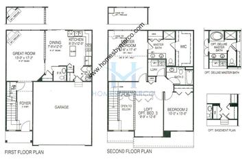 Wellington model in Creekside Meadows, Algonquin, IL, built by Pulte Homes