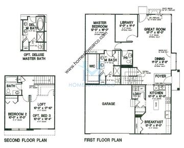 Photos of the Braeburn model in the Creekside Meadows subdivision in Algonquin, IL