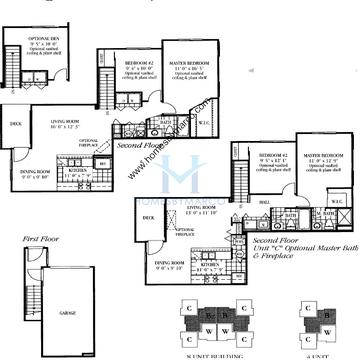 Photos of the Barclay model in the Heather Glen subdivision in Aurora, IL