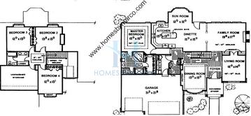 Photos of the Hampshire model in the Fox Trail subdivision in Batavia, IL