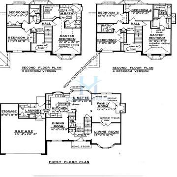 Photos of the Chelsea model in the Heritage Creek subdivision in Bolingbrook, IL