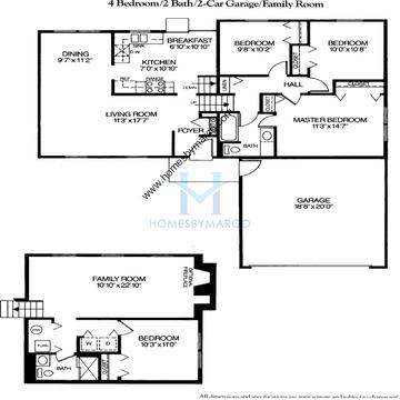 Photos of the C model in the Old Farm subdivision in Naperville, IL