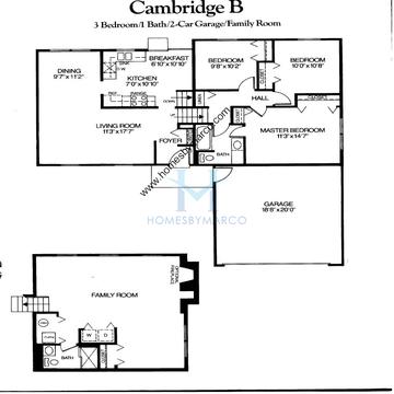 Photos of the B model in the Old Farm subdivision in Naperville, IL