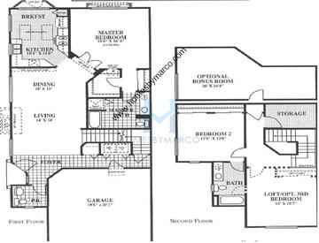 Photos of the Arlington model in the The Townes at Stonebridge subdivision in Aurora, IL