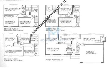 Photos of the Heatherfield model in the Randall Square subdivision in Geneva, IL