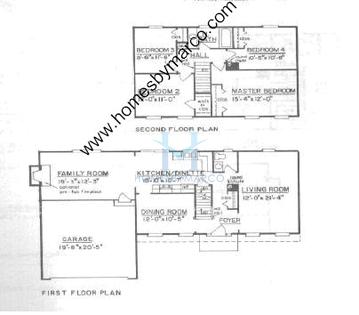 Photos of the Great Hampton model in the Randall Square subdivision in Geneva, IL