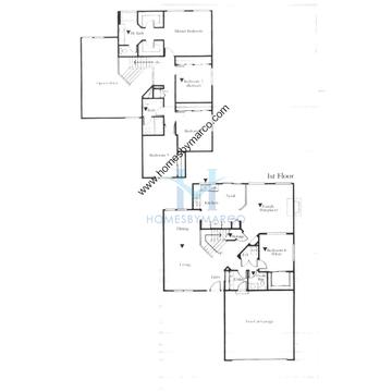 Photos of the Purple Finch model in the Starwood subdivision in Lake in the Hills, IL