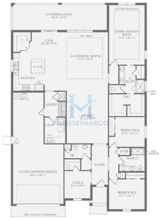 Photos of the Dockside model in the Split Oak Estates subdivision in St. Cloud, FL