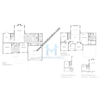 Photos of the Mackenzie model in the Forest Trail subdivision in Lindenhurst, IL
