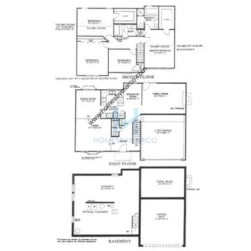 Photos of the Patrician model in the Interlaken Meadows subdivision in Libertyville, IL
