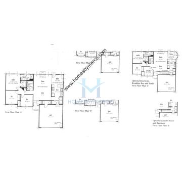 Photos of the Cypress model in the Cedar Crossing subdivision in Lake Villa, IL