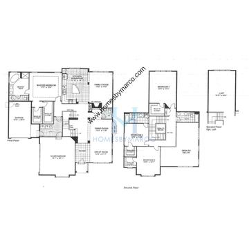 Photos of the Cavanaugh model in the Augusta Green subdivision in Vernon Hills, IL