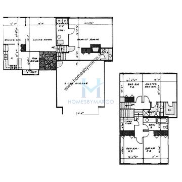 Photos of the Jackson model in the Heritage Place subdivision in Buffalo Grove, IL