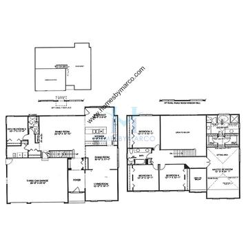 Photos of the Ultima model in the Canterbury Estates subdivision in Grayslake, IL