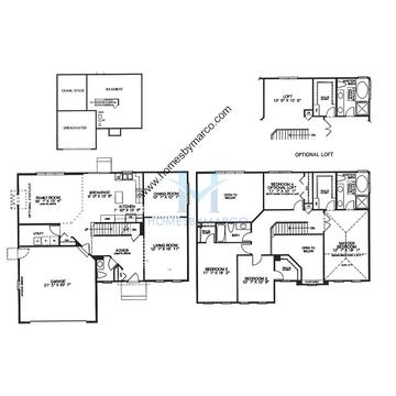 Photos of the Eclipse model in the Canterbury Estates subdivision in Grayslake, IL