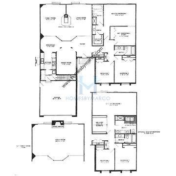 Photos of the Oxford model in the Carlyle subdivision in Buffalo Grove, IL