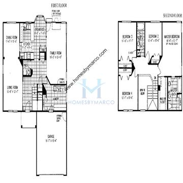 Photos of the Kenilworth model in the Links of English Meadows subdivision in Grayslake, IL